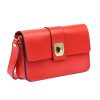 Pierre Cardin FRZ 1961 piros női bőr válltáska 26 x 16 x 6 cm