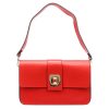 Pierre Cardin FRZ 1961 piros női bőr válltáska 26 x 16 x 6 cm