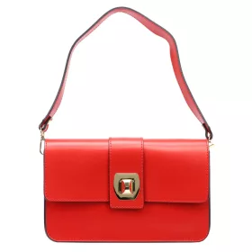   Pierre Cardin FRZ 1961 piros női bőr válltáska 26 x 16 x 6 cm