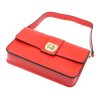 Pierre Cardin FRZ 1961 piros női bőr válltáska 26 x 16 x 6 cm