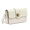 Pierre Cardin FRZ 1961 ekrü női bőr válltáska 26 x 16 x 6 cm