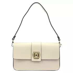   Pierre Cardin FRZ 1961 ekrü női bőr válltáska 26 x 16 x 6 cm