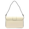 Pierre Cardin FRZ 1961 ekrü női bőr válltáska 26 x 16 x 6 cm
