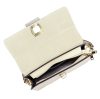 Pierre Cardin FRZ 1961 ekrü női bőr válltáska 26 x 16 x 6 cm