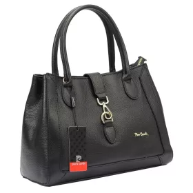   Pierre Cardin FRZ 55086 fekete női bőr válltáska 35 x 26 x 16 cm