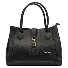   Pierre Cardin FRZ 55086 fekete női bőr válltáska 35 x 26 x 16 cm