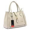 Pierre Cardin FRZ 55086 krém női bőr válltáska 35 x 26 x 16 cm