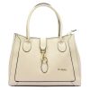 Pierre Cardin FRZ 55086 krém női bőr válltáska 35 x 26 x 16 cm