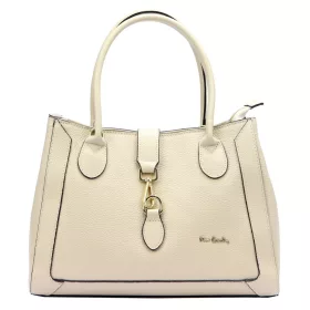   Pierre Cardin FRZ 55086 krém női bőr válltáska 35 x 26 x 16 cm