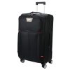 Pierre Cardin LEE02 3063 fekete 3 db-os bőrönd szett 56, 66, 77 cm