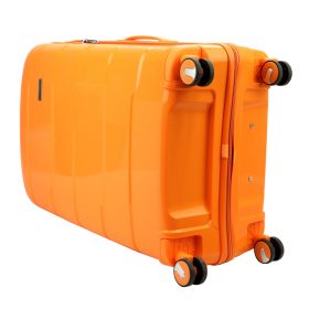   Pierre Cardin narancs polipropilén keményfalú bőrönd szett 52/62/72 cm