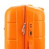 Pierre Cardin narancs polipropilén keményfalú bőrönd szett 52/62/72 cm