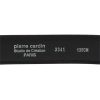 Pierre Cardin 3341 GG23 fekete férfi öv 135 x 3.5 cm