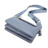 Pierre Cardin GN22 1051 kék női válltáska 24 x 17 x 9 cm 