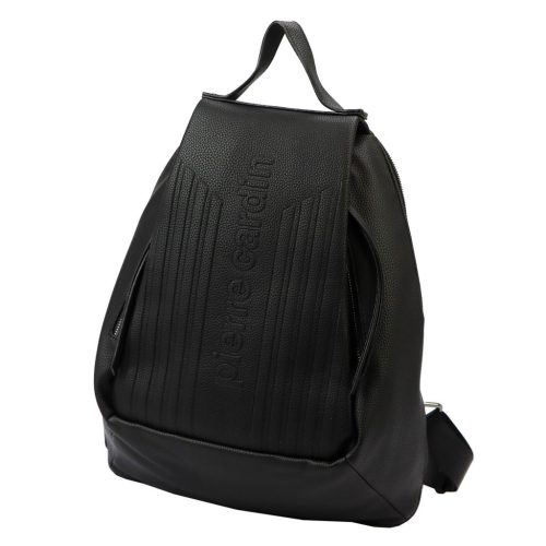 Pierre Cardin 86938 MS152 fekete női hátizsák 31 x 37 x 11 cm