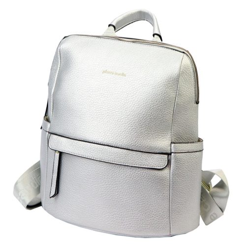 Pierre Cardin 22387 GN10 ezüst női hátizsák 29 x 32 x 15 cm