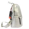 Pierre Cardin 22387 GN10 ezüst női hátizsák 29 x 32 x 15 cm