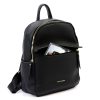 Pierre Cardin 22385 GN10 fekete női hátizsák 30 x 33 x 12 cm