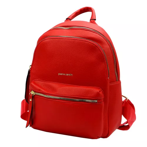 Pierre Cardin 22386 GN10 piros női hátizsák 27 x 32 x 13 cm