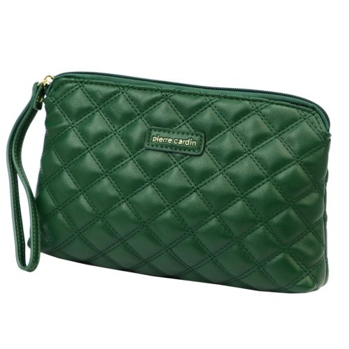 Pierre Cardin MISS04 1353 zöld női kézitáska, borítéktáska 24 x 15 x 4.5 cm