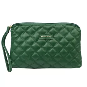   Pierre Cardin MISS04 1353 zöld női kézitáska, borítéktáska 24 x 15 x 4.5 cm