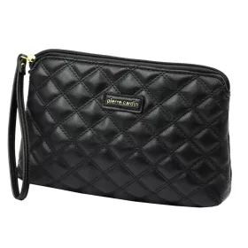   Pierre Cardin MISS04 1353 fekete női kézitáska, borítéktáska 24 x 15 x 4.5 cm
