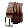 Pierre Cardin 5072 KAM02 konyakbarna férfi marhabőr öv 125 x 3.5 cm