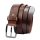 Pierre Cardin 5077 KAM02 barna férfi marhabőr öv, farmeröv 125 x 3.5 cm