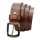 Pierre Cardin 507 KAM01 barna férfi marhabőr öv 4 cm