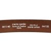 Pierre Cardin 507 KAM01 barna férfi marhabőr öv 4 cm