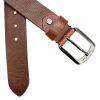 Pierre Cardin 507 KAM01 barna férfi marhabőr öv 4 cm