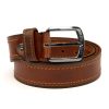Pierre Cardin 610 KAM01 barna férfi marhabőr öv 4 cm