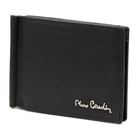   Pierre Cardin YS13 8858 fekete férfi bőr dollártárca 11,5 x 8,5 cm