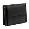 Pierre Cardin YS13 8858 fekete férfi bőr dollártárca 11,5 x 8,5 cm