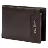 Pierre Cardin TILAK99 8805 barna férfi bőr pénztárca 11 x 9 cm