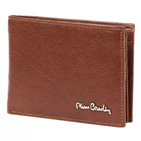   Pierre Cardin TILAK100 8806 konyak férfi bőr pénztárca 12 x 9 x 2.5 cm
