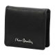 Pierre Cardin TILAK79 2238 fekete férfi bőr pénztárca 8 x 7,5 cm
