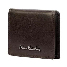   Pierre Cardin TILAK79 2238 barna férfi bőr pénztárca 8 x 7,5 cm