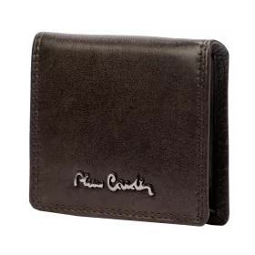   Pierre Cardin TILAK79 2238 barna férfi bőr pénztárca 8 x 7,5 cm