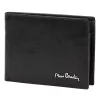 Pierre Cardin férfi fekete bőr pénztárca 12,5 × 9,5 cm