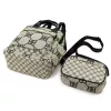 B.Cavalli BC1220# drapp női hátitáska-válltáska szett 28 x 32 x 13 cm