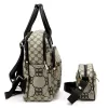 B.Cavalli BC1220# drapp női hátitáska-válltáska szett 28 x 32 x 13 cm