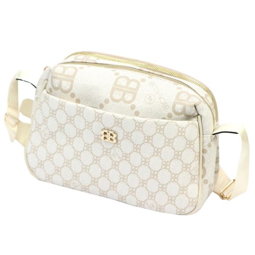 B.Cavalli BC1141 bézs női oldaltáska 28 x 18 x 9.5 cm 