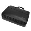 Northampton Polo Club PC3182 fekete uniszex bőr aktatáska, laptoptáska 15,6" 38 x 30 x 11 cm