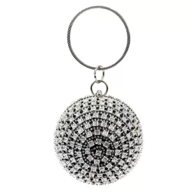 Jessica A-2422 ezüst női kézitáska 13 x 13 x 13 cm