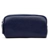 Eslee 2026 navy női bőr kézitáska 17 x 9.5 x 5.5 cm