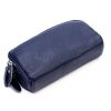 Eslee 2026 navy női bőr kézitáska 17 x 9.5 x 5.5 cm
