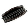 Eslee 2026 fekete női női bőr kézitáska 17 x 9.5 x 5.5 cm