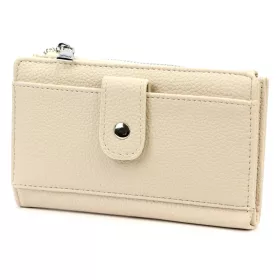Jessica Y-8507# bézs női pénztárca 14.5 x 9.5 x 2.8 cm