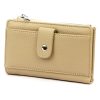 Jessica Y-8507# drapp női pénztárca 14.5 x 9.5 x 2.8 cm